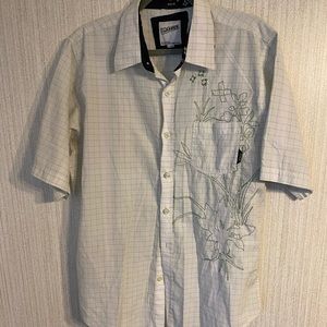 Mens billabong button down shirt
